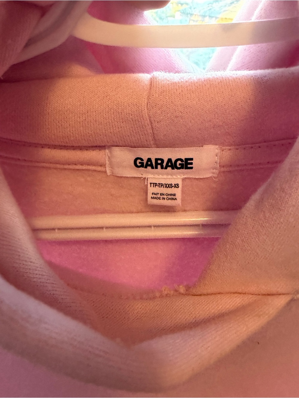Garage pink sweatshirt - Picture 4 of 4